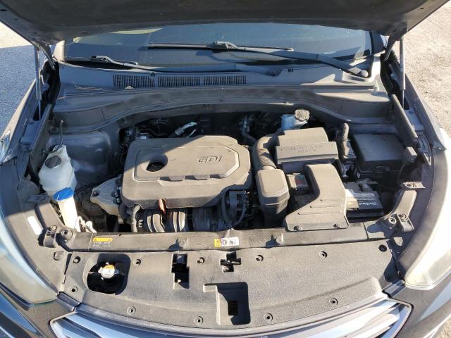 5NMZU3LB9HH003825 - 2017 HYUNDAI SANTA FE SPORT GRAY photo 12