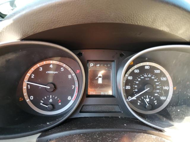 5NMZU3LB9HH003825 - 2017 HYUNDAI SANTA FE SPORT GRAY photo 9
