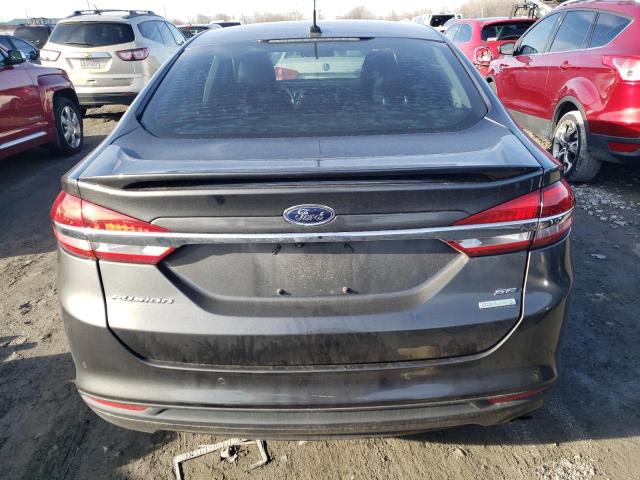 3FA6P0HD8HR218962 - 2017 FORD FUSION SE CHARCOAL photo 6