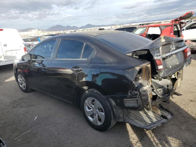 2HGFB2F5XEH502683 - 2014 HONDA CIVIC LX BROWN photo 2