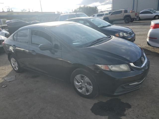 2HGFB2F5XEH502683 - 2014 HONDA CIVIC LX BROWN photo 4