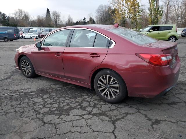 4S3BNAF6XK3019328 - 2019 SUBARU LEGACY 2.5I PREMIUM RED photo 2