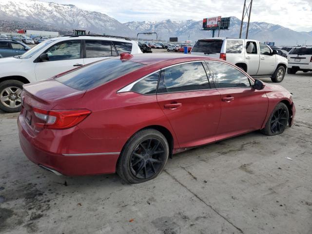 1HGCV2F6XJA019061 - 2018 HONDA ACCORD EXL RED photo 3