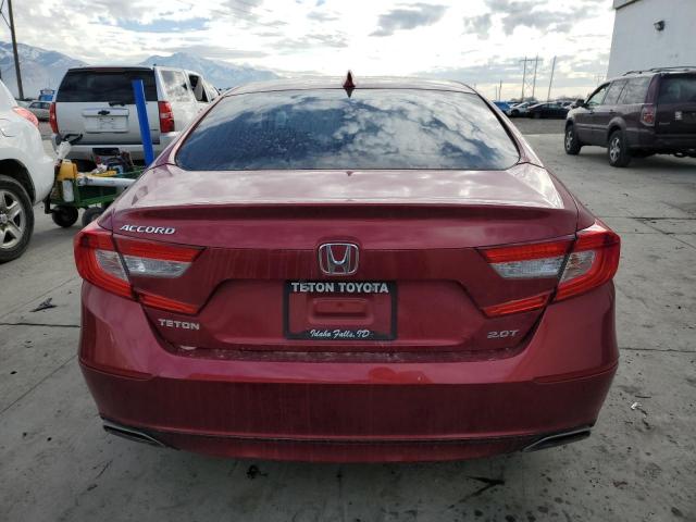 1HGCV2F6XJA019061 - 2018 HONDA ACCORD EXL RED photo 6