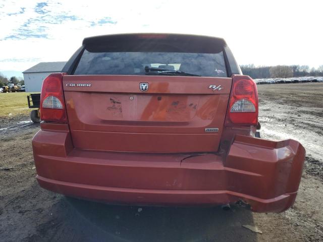 1B3HE78K47D351419 - 2007 DODGE CALIBER R/T ORANGE photo 6