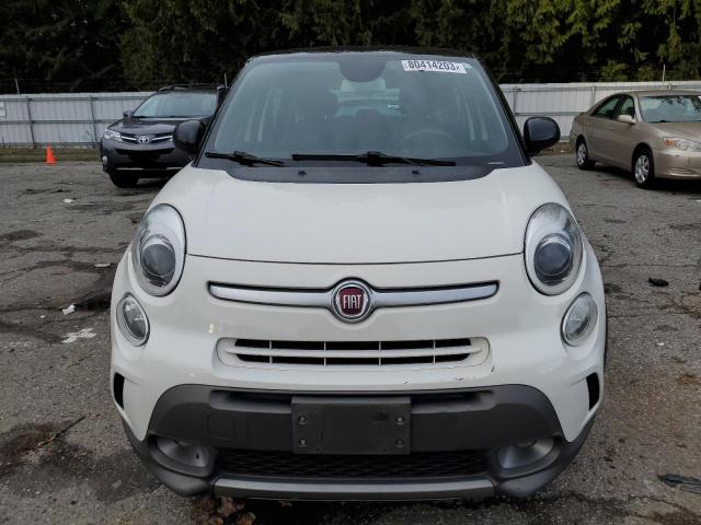 ZFBCFADH3EZ006625 - 2014 FIAT 500L TREKKING WHITE photo 5