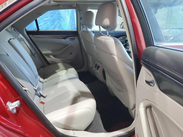 1G6DC5EY3B0110888 - 2011 CADILLAC CTS RED photo 10