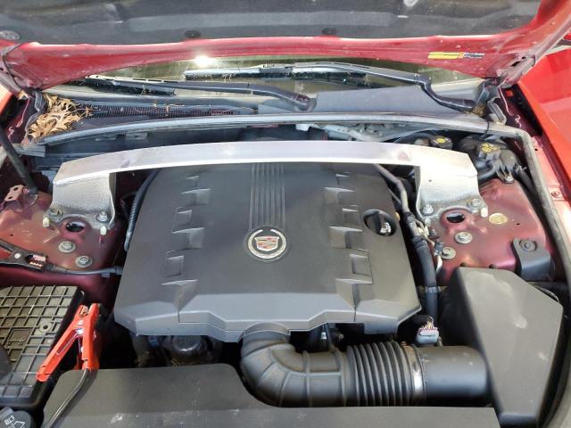 1G6DC5EY3B0110888 - 2011 CADILLAC CTS RED photo 11