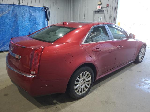 1G6DC5EY3B0110888 - 2011 CADILLAC CTS RED photo 3