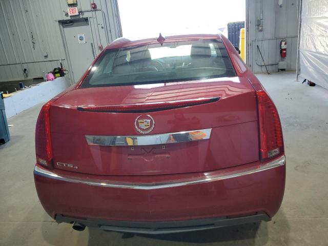 1G6DC5EY3B0110888 - 2011 CADILLAC CTS RED photo 6