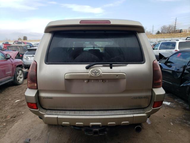 JTEBT17R850046284 - 2005 TOYOTA 4RUNNER LIMITED GOLD photo 6