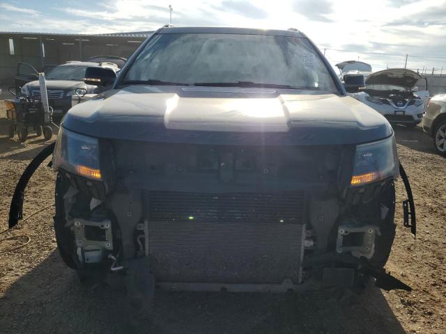 1FM5K8GT0GGC22341 - 2016 FORD EXPLORER SPORT GRAY photo 5
