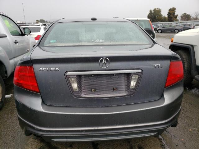 19UUA66296A027163 - 2006 ACURA 3.2TL GRAY photo 6