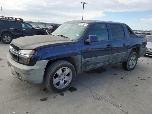 3GNEC13T02G165660 - 2002 CHEVROLET AVALANCHE C1500 BLUE photo 1