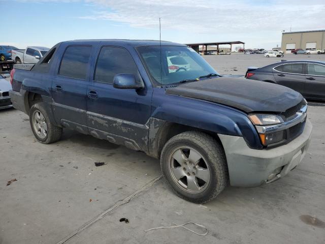 3GNEC13T02G165660 - 2002 CHEVROLET AVALANCHE C1500 BLUE photo 4