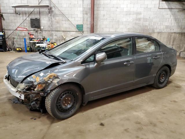 2HGFA1F69BH101949 - 2011 HONDA CIVIC LX-S رمادي صورة 1