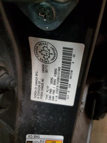 2HGFA1F69BH101949 - 2011 HONDA CIVIC LX-S رمادي صورة 13