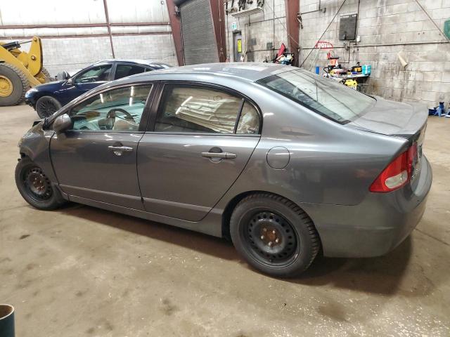 2HGFA1F69BH101949 - 2011 HONDA CIVIC LX-S رمادي صورة 2