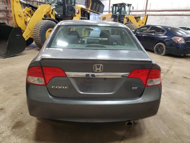2HGFA1F69BH101949 - 2011 HONDA CIVIC LX-S رمادي صورة 6