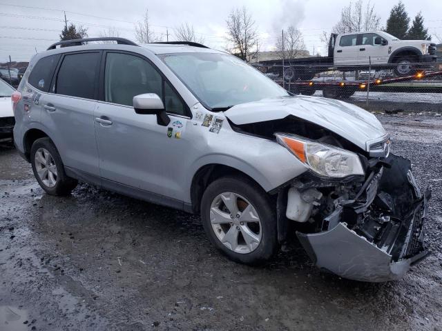 JF2SJAHC8GH528036 - 2016 SUBARU FORESTER 2.5I LIMITED SILVER photo 4