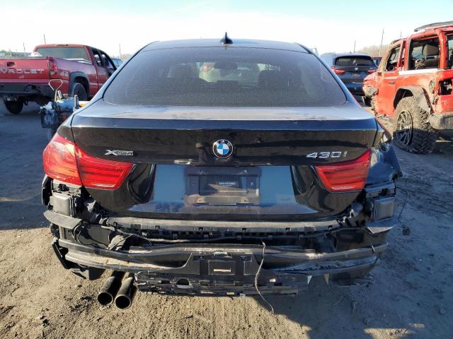 WBA4J3C53JBB97467 - 2018 BMW 430XI GRAN COUPE BLACK photo 6