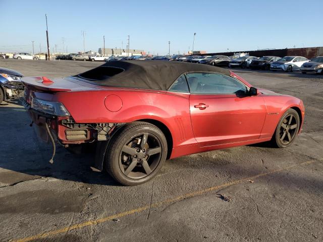 2G1FD3D35F9172536 - 2015 CHEVROLET CAMARO LT BURGUNDY photo 3