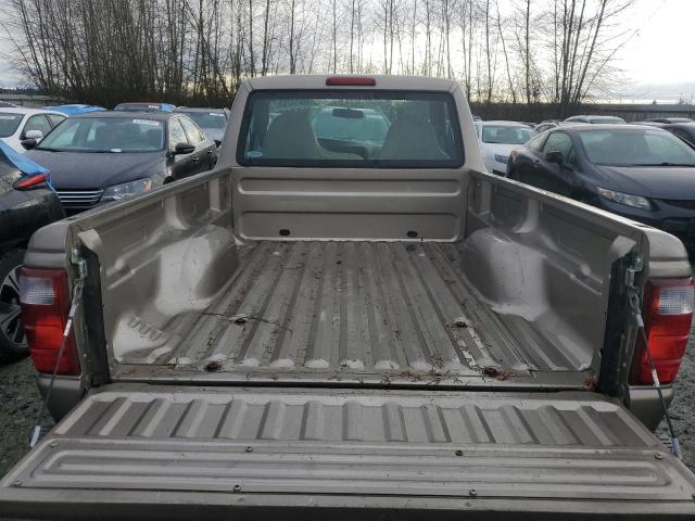 1FTYR10D53PB52532 - 2003 FORD RANGER TAN photo 10