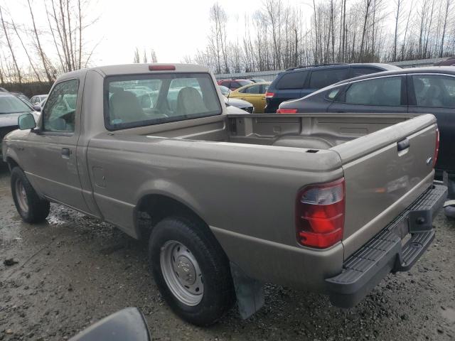 1FTYR10D53PB52532 - 2003 FORD RANGER TAN photo 2