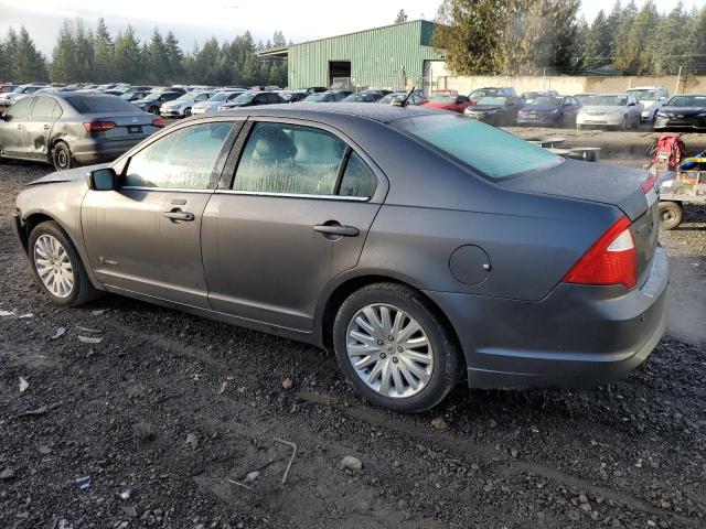 3FADP0L37AR255612 - 2010 FORD FUSION HYBRID GRAY photo 2