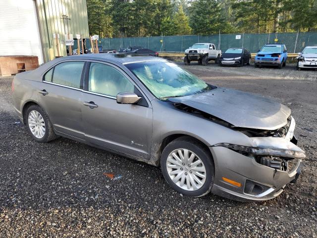 3FADP0L37AR255612 - 2010 FORD FUSION HYBRID GRAY photo 4