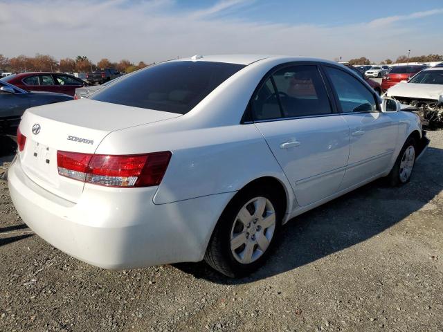 5NPET46C28H376784 - 2008 HYUNDAI SONATA GLS WHITE photo 3