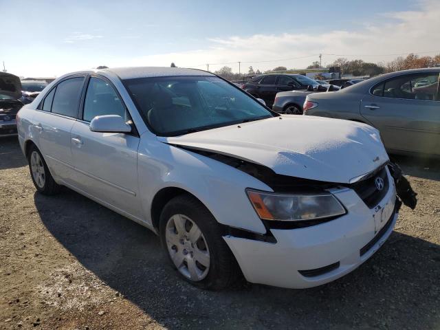 5NPET46C28H376784 - 2008 HYUNDAI SONATA GLS WHITE photo 4