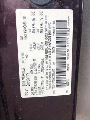 3D7KS28C95G786967 - 2005 DODGE RAM 2500 ST RED photo 10