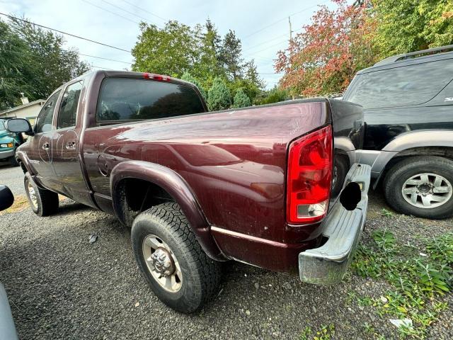 3D7KS28C95G786967 - 2005 DODGE RAM 2500 ST RED photo 3