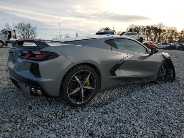 1G1YA2D47N5118445 - 2022 CHEVROLET CORVETTE STINGRAY 1LT GRAY photo 3