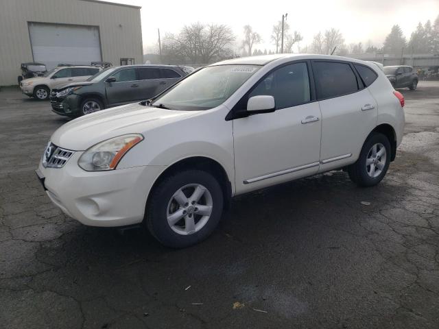 JN8AS5MV3DW662468 - 2013 NISSAN ROGUE S WHITE photo 1