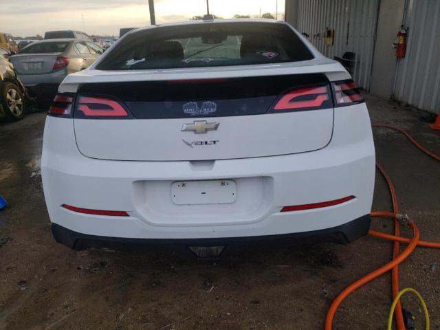 1G1RA6E45FU120194 - 2015 CHEVROLET VOLT WHITE photo 6