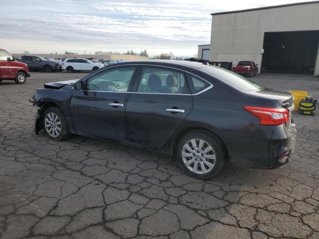 3N1AB7AP1HL697408 - 2017 NISSAN SENTRA S BLACK photo 2