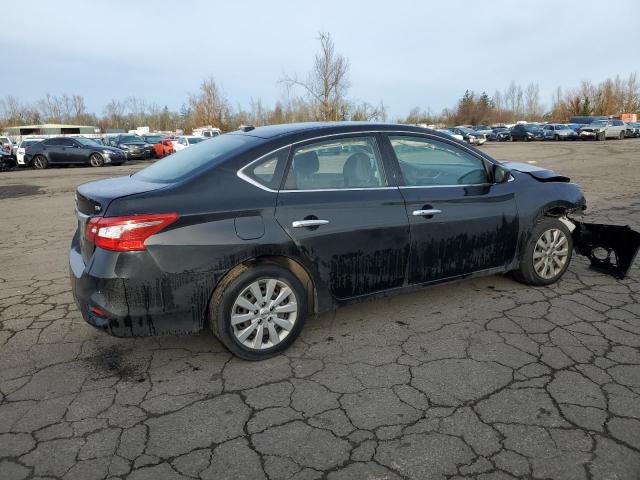 3N1AB7AP1HL697408 - 2017 NISSAN SENTRA S BLACK photo 3