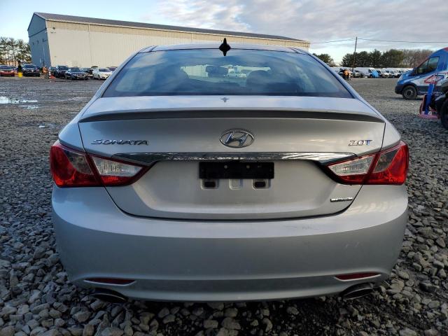 5NPEC4AB7CH444973 - 2012 HYUNDAI SONATA SE SILVER photo 6