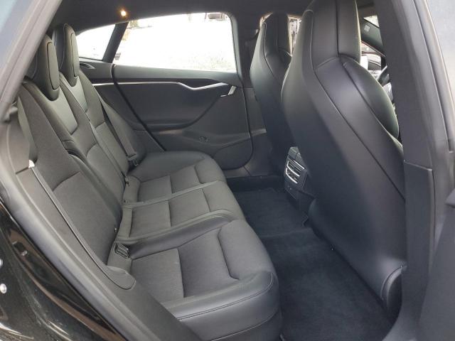 5YJSA1E16HF232712 - 2017 TESLA MODEL S შავი ფოტო 10
