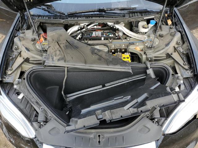 5YJSA1E16HF232712 - 2017 TESLA MODEL S შავი ფოტო 11