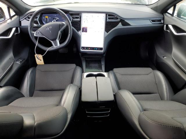 5YJSA1E16HF232712 - 2017 TESLA MODEL S შავი ფოტო 8