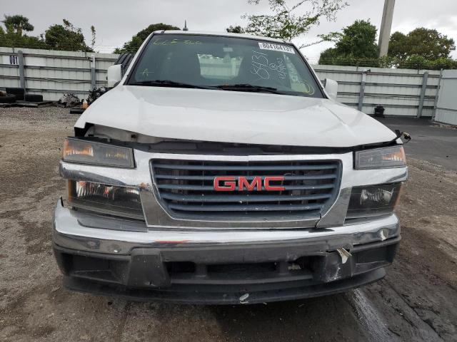 1GTE5LF98C8158431 - 2012 GMC CANYON WHITE photo 5