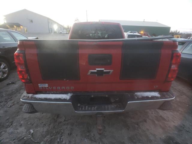 1GCVKRECXEZ402442 - 2014 CHEVROLET SILVERADO K1500 LT RED photo 6