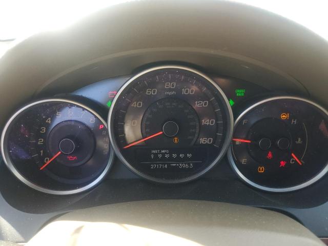 JH4KB26689C002373 - 2009 ACURA RL თეთრი ფოტო 9