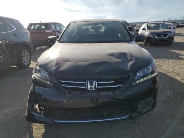 1HGCR3F8XEA023144 - 2014 HONDA ACCORD EXL BLACK photo 5