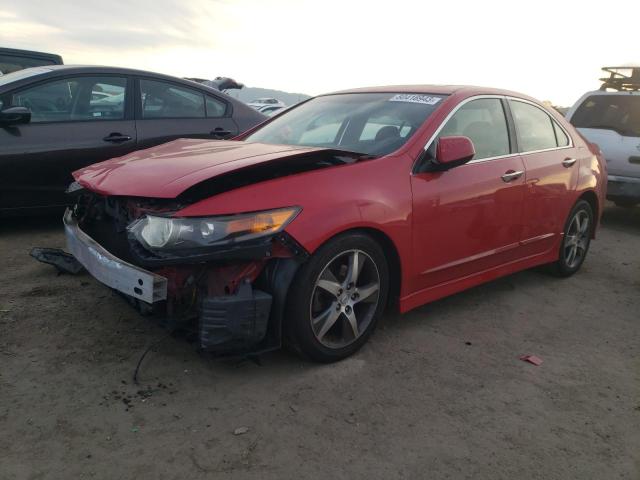 JH4CU2F87DC009498 - 2013 ACURA TSX SE RED photo 1