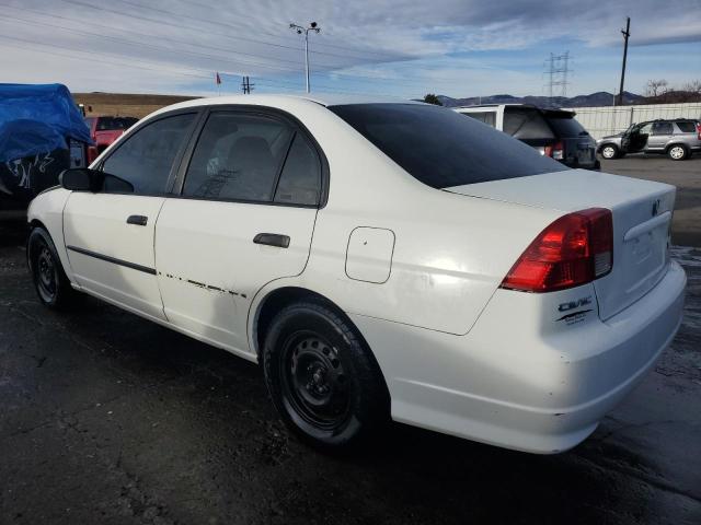 2HGES16405H600926 - 2005 HONDA CIVIC DX WHITE photo 2