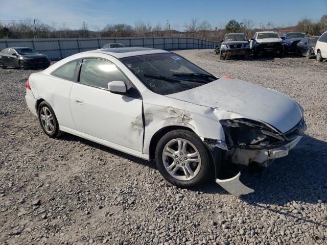 1HGCM72677A018772 - 2007 HONDA ACCORD EX WHITE photo 4